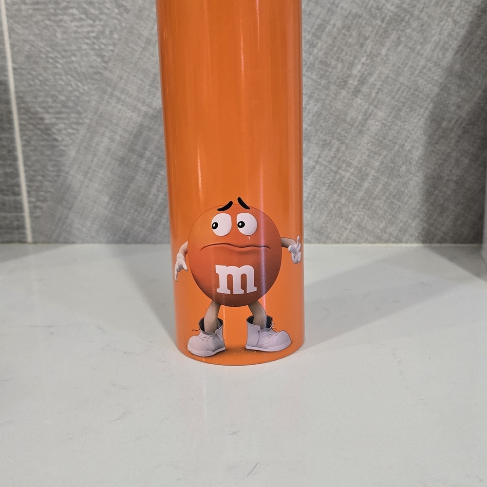 M&M's Orange Character Stainless Tumbler